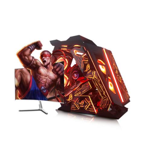 华硕i7电脑主机台式高配全套水冷电竞吃鸡...